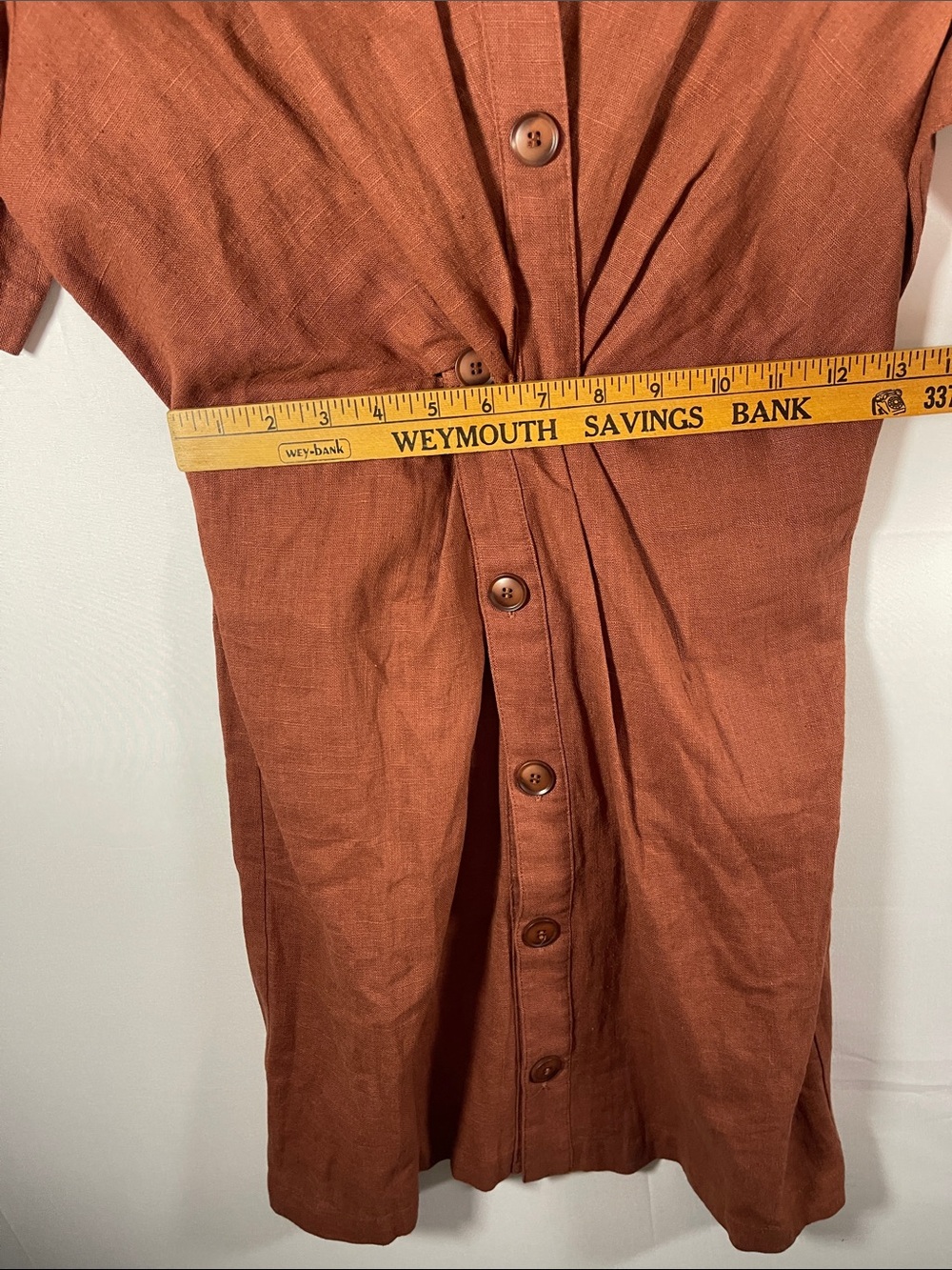 Nanushka Taiga Shirt Dress Size M - Picture 7 of 9